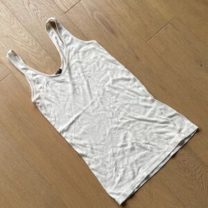 Monrow Cream Tank Top
